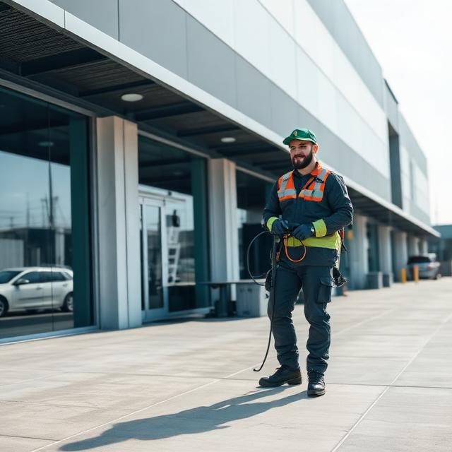 Commercial pest control support for offices warehouses and business properties