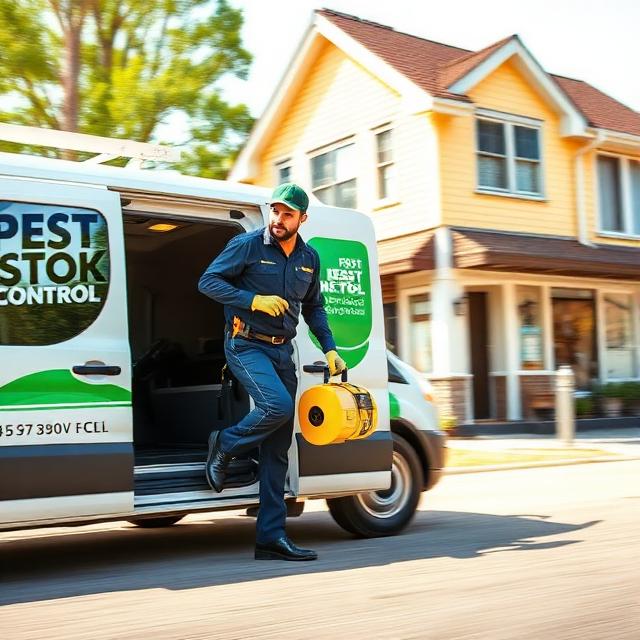Pest control service area support in Columbia, SC