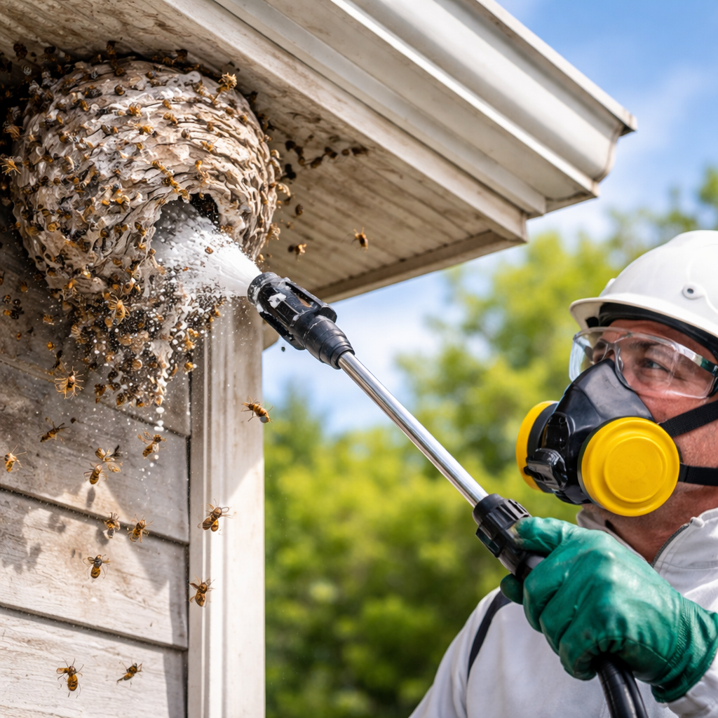 Wasp and hornet removal service